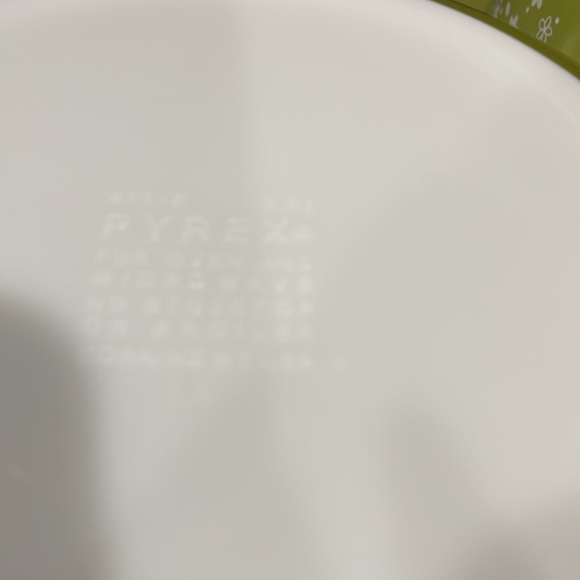 Lot of 2 Pyrex Spring Blossom Nesting Bowls - Picture 4 of 7